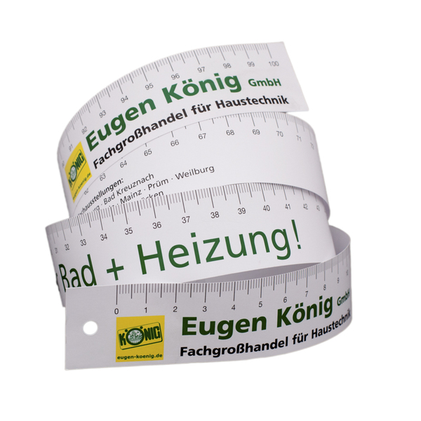 Papiermaßband VE 280 Stück = Mindestabnahme (Artikelnr.: koevkhei11)